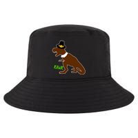 Dinosaur Thanksgiving T-Rex Pilgrim Cool Comfort Performance Bucket Hat