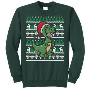 Dinosaur Ugly Christmas Sweatshirt