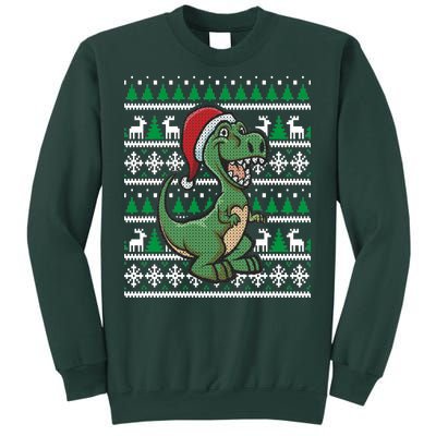 Dinosaur Ugly Christmas Sweatshirt