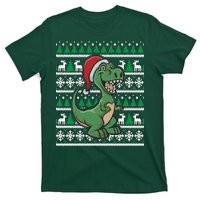 Dinosaur Ugly Christmas T-Shirt