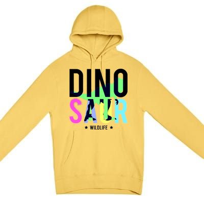 Dinosaur Wildlife Premium Pullover Hoodie