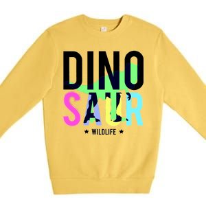 Dinosaur Wildlife Premium Crewneck Sweatshirt