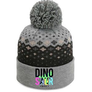 Dinosaur Wildlife The Baniff Cuffed Pom Beanie