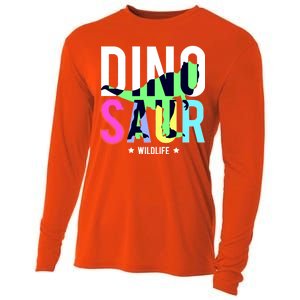 Dinosaur Wildlife Cooling Performance Long Sleeve Crew