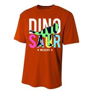 Dinosaur Wildlife Performance Sprint T-Shirt