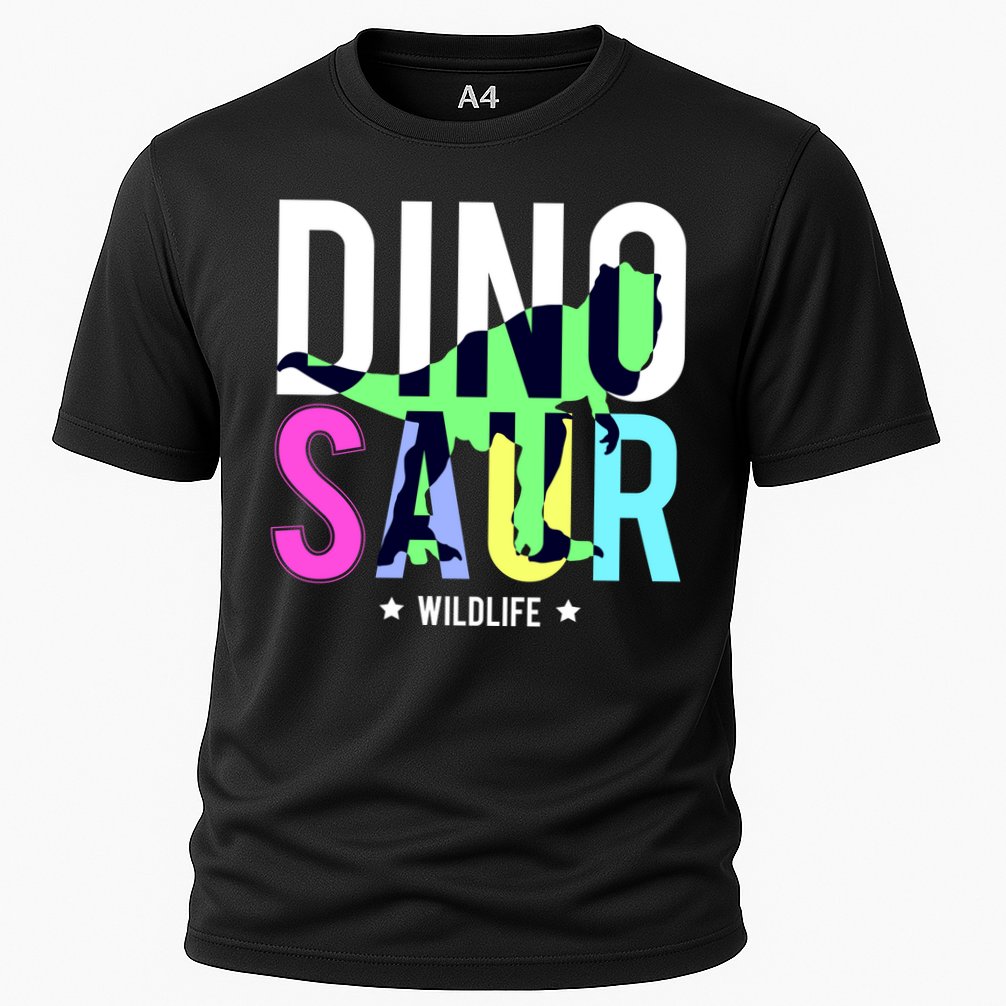 Dinosaur Wildlife Cooling Performance Crew T-Shirt