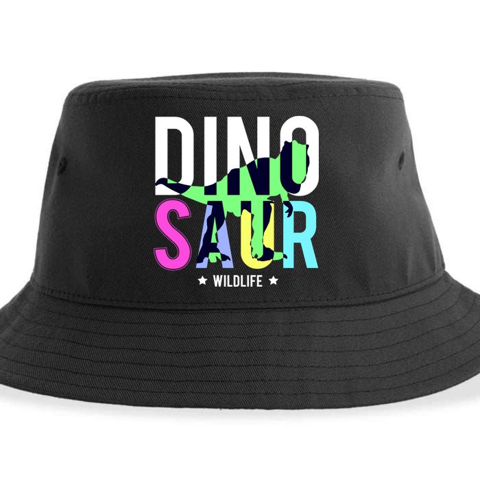 Dinosaur Wildlife Sustainable Bucket Hat