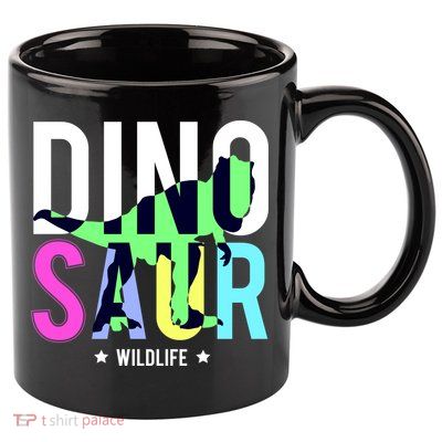 Dinosaur Wildlife 11oz C Handle Ceramic Mug