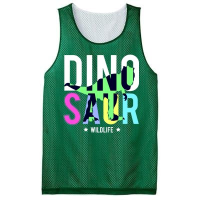 Dinosaur Wildlife Mesh Reversible Basketball Jersey Tank