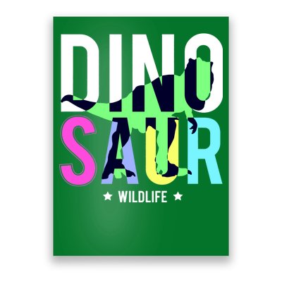 Dinosaur Wildlife Poster