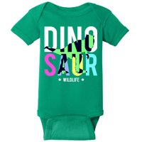 Dinosaur Wildlife Baby Bodysuit