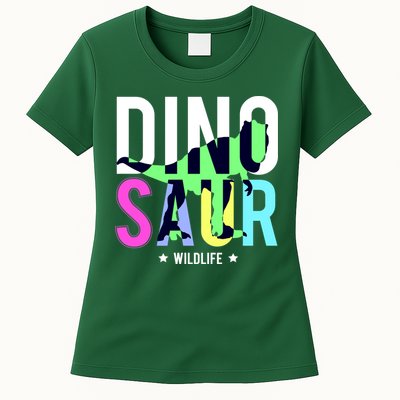 Dinosaur Wildlife Womens T-Shirt