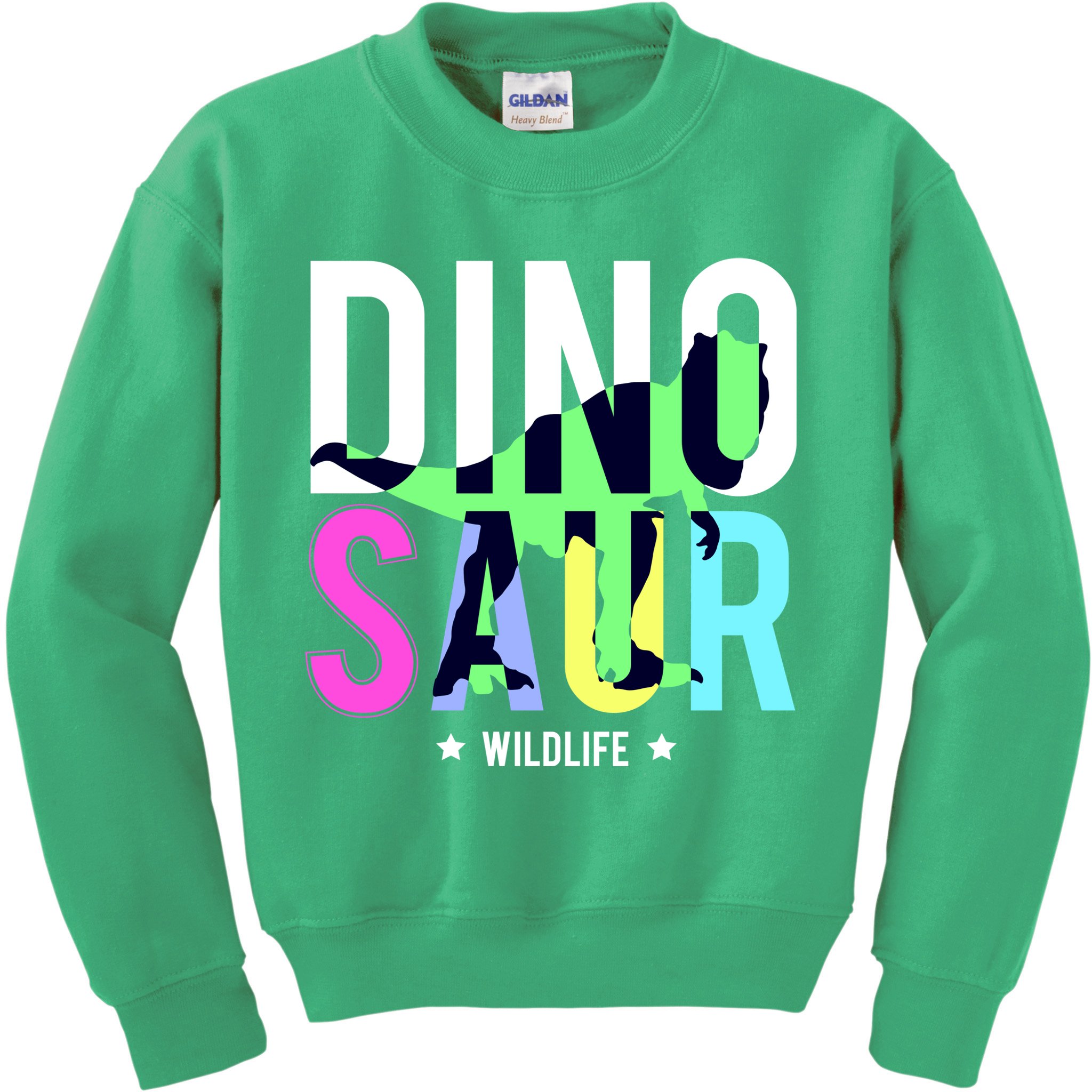 Dinosaur Wildlife Kids Sweatshirt