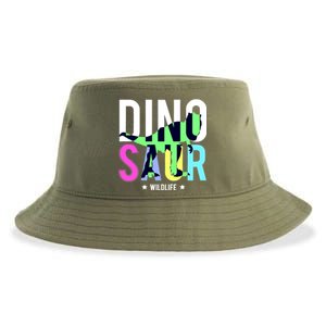 Dinosaur Wildlife Sustainable Bucket Hat