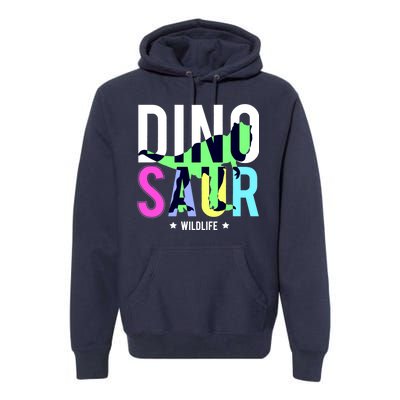 Dinosaur Wildlife Premium Hoodie