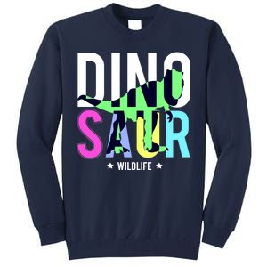 Dinosaur Wildlife Tall Sweatshirt