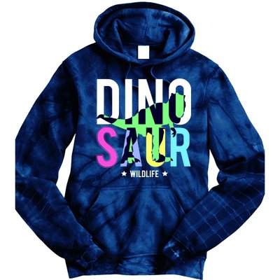 Dinosaur Wildlife Tie Dye Hoodie