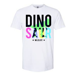 Dinosaur Wildlife Softstyle CVC T-Shirt