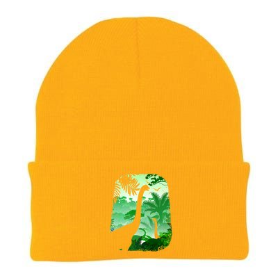 Dinosaur World Knit Cap Winter Beanie