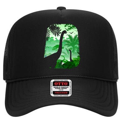 Dinosaur World High Crown Mesh Back Trucker Hat