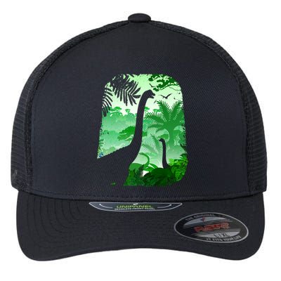 Dinosaur World Flexfit Unipanel Trucker Cap