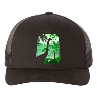 Dinosaur World Yupoong Adult 5-Panel Trucker Hat