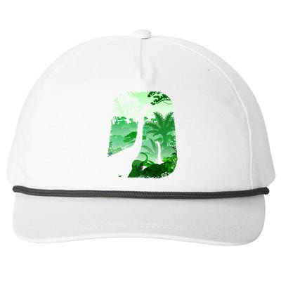 Dinosaur World Snapback Five-Panel Rope Hat