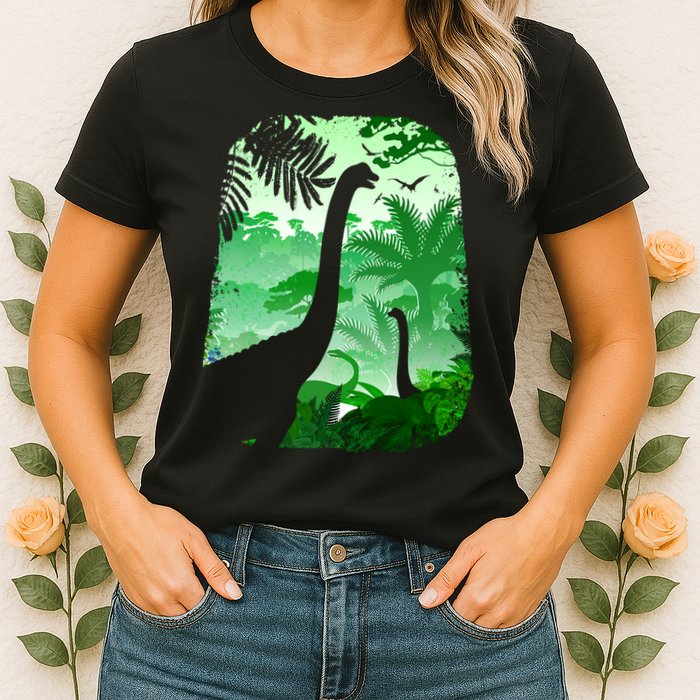 Dinosaur World Womens T-Shirt