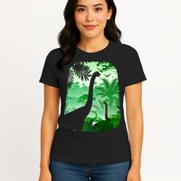 Dinosaur World Womens T-Shirt