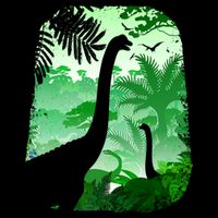 Dinosaur World Womens T-Shirt