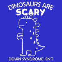 Dinosaurs Are Scary Down Syndrome isn't1 Zip Tote Bag