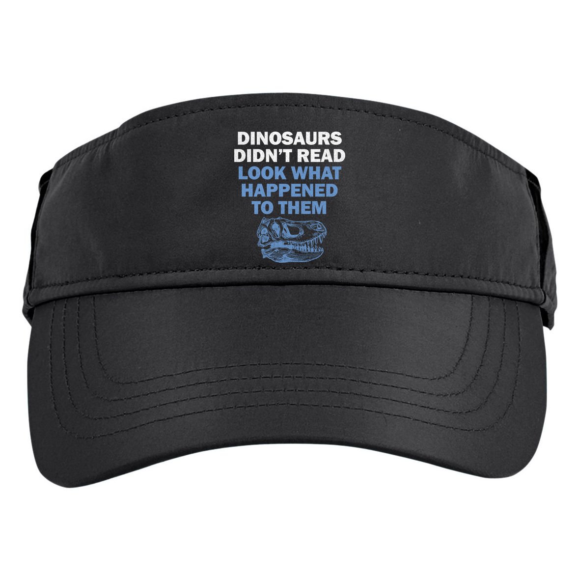 Dinosaurs Didn't Read Adult Drive Performance Visor