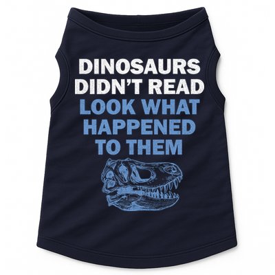 Dinosaurs Didn't Read Doggie Tank
