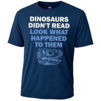 Dinosaurs Didn't Read Cooling Performance Crew T-Shirt