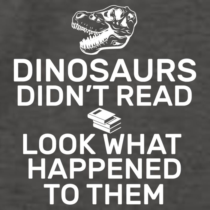 Dinosaurs Didn't Read Look What Happened To Them Vector Backpack