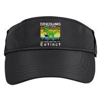 Dinosaurs Didn't Read Now They Are Extinct Funny Adult Drive Performance Visor