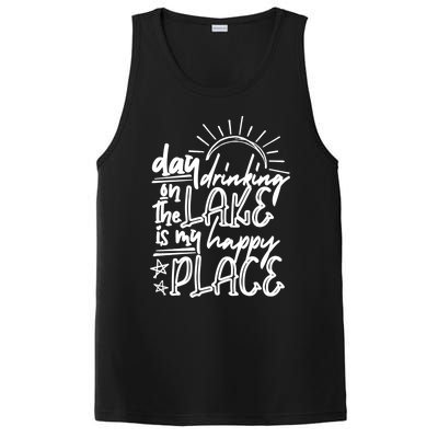 Day Ing On The Lake Is My Happy Place Summer Camping Meaningful Gift PosiCharge Competitor Tank