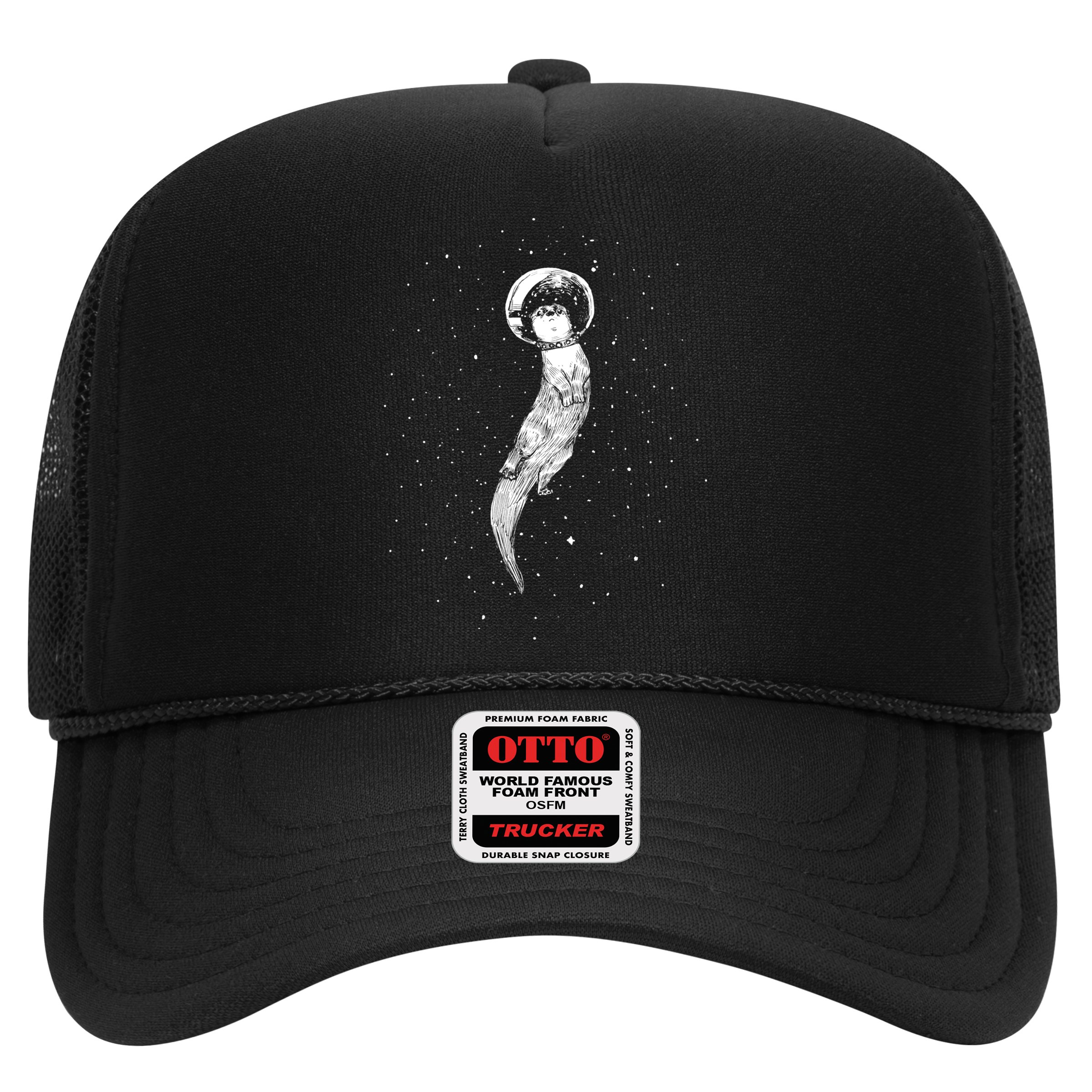 Drifting In Otter Space (Best For Color) Hat
