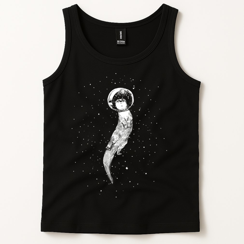 Drifting In Otter Space (Best For Color) Tank Top