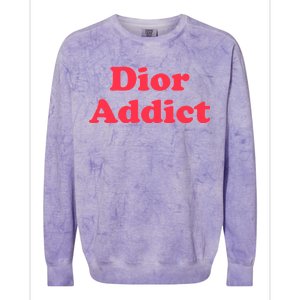 Dior Addict Socialite Los Angeles, CA Basketball Slogan Logo Colorblast Crewneck Sweatshirt