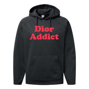 Dior Addict Socialite Los Angeles, CA Basketball Slogan Logo Performance Fleece Hoodie