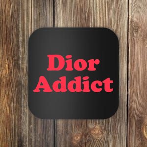 Dior Addict Socialite Los Angeles, CA Basketball Slogan Logo Coaster