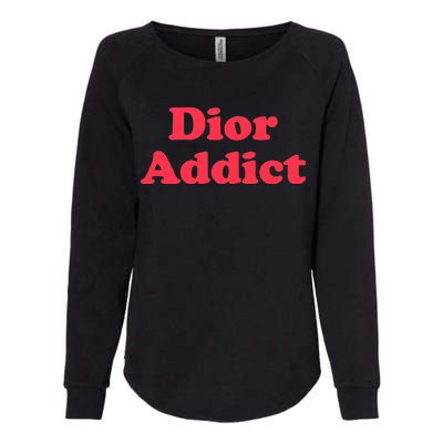 Dior Addict Socialite Los Angeles, CA Basketball Slogan Logo Womens California Wash Sweatshirt