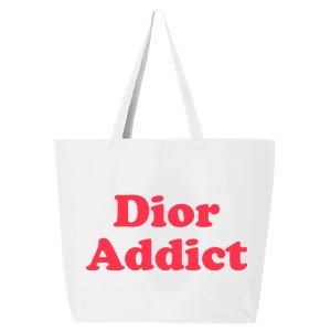 Dior Addict Socialite Los Angeles, CA Basketball Slogan Logo 25L Jumbo Tote