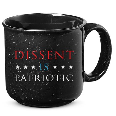 Dissent Is Patriotic Usa Political Resist Protest Gear 15oz Campfire Ceramic Mug