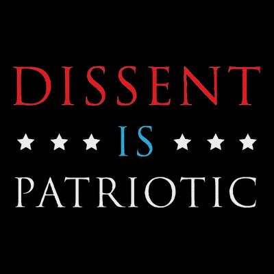 Dissent Is Patriotic Usa Political Resist Protest Gear T-Shirt