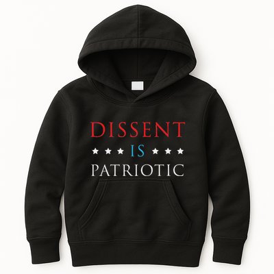 Dissent Is Patriotic Usa Political Resist Protest Gear Kids Hoodie