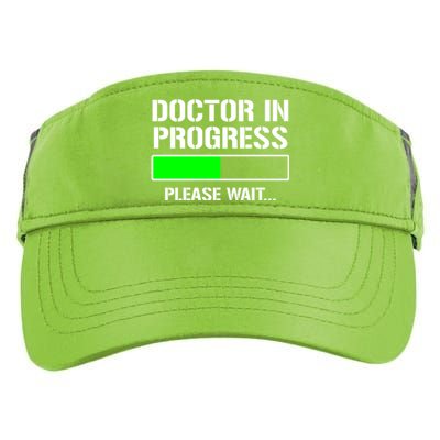 Doctor In Progress Funny Med School Student Great Gift Adult Drive Performance Visor