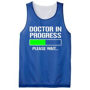 Doctor In Progress Funny Med School Student Great Gift Mesh Reversible Basketball Jersey Tank