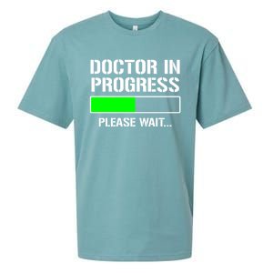 Doctor In Progress Funny Med School Student Great Gift Sueded Cloud Jersey T-Shirt